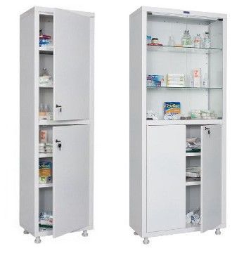 Шкафы медицинские металлические